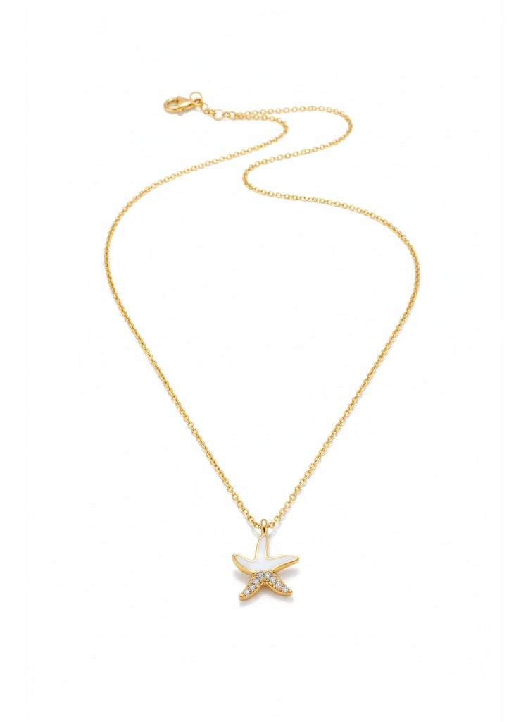 FLUFFY Women’s Necklace Starfish Pendant, Elegant Design - Image 2