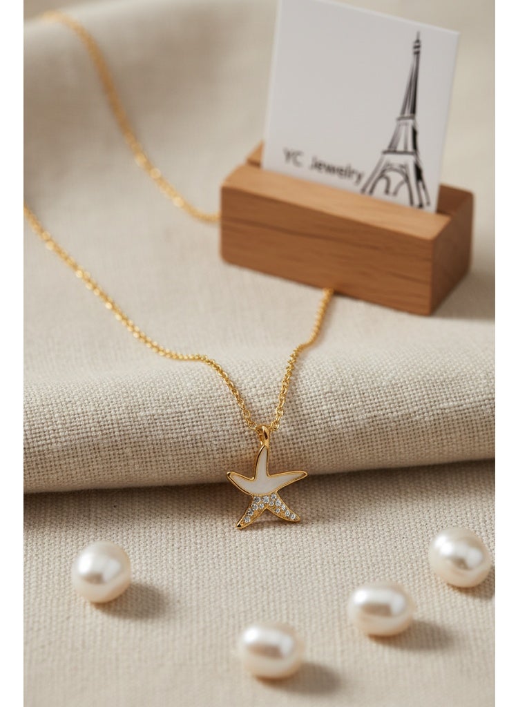 FLUFFY Women’s Necklace Starfish Pendant, Elegant Design - Image 3
