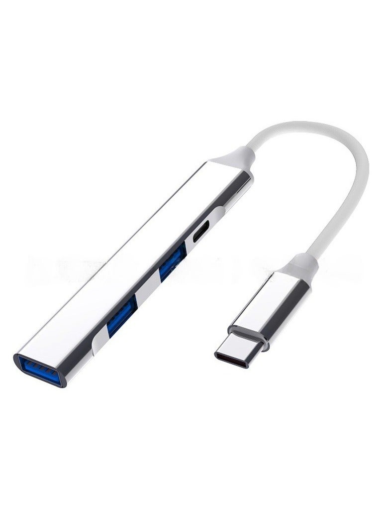 Jomo Store USB C Hub 4 Ports Adapter – Type C to USB 3.0 Extension for MacBook Pro/Air, Samsung S22 Ultra, Huawei Mate XS 2, iPad Pro, Dell XPS 15 & More  - Image 3