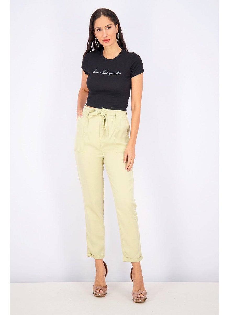 Women Belted Zipper Fly Pants, Olive - pzsku/ZBC67D23635BBF4797A5CZ/45/_/1732526544/f0fedeb7-0bba-4897-8d77-f5995a00f710