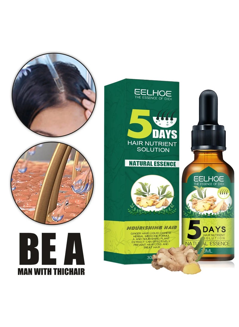 EELHOE - Essence Hair Growth Oil, Shouga Kingu Hair Growth Oil, Hair Grow Thicker And Longer - Image 1