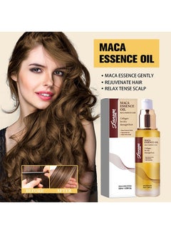 LUNOON Collagen Hair Treatment - Deep Repair Argan Oil Hair Serum for Dry Damaged Hair 50ml - All Hair Types  - Image 2