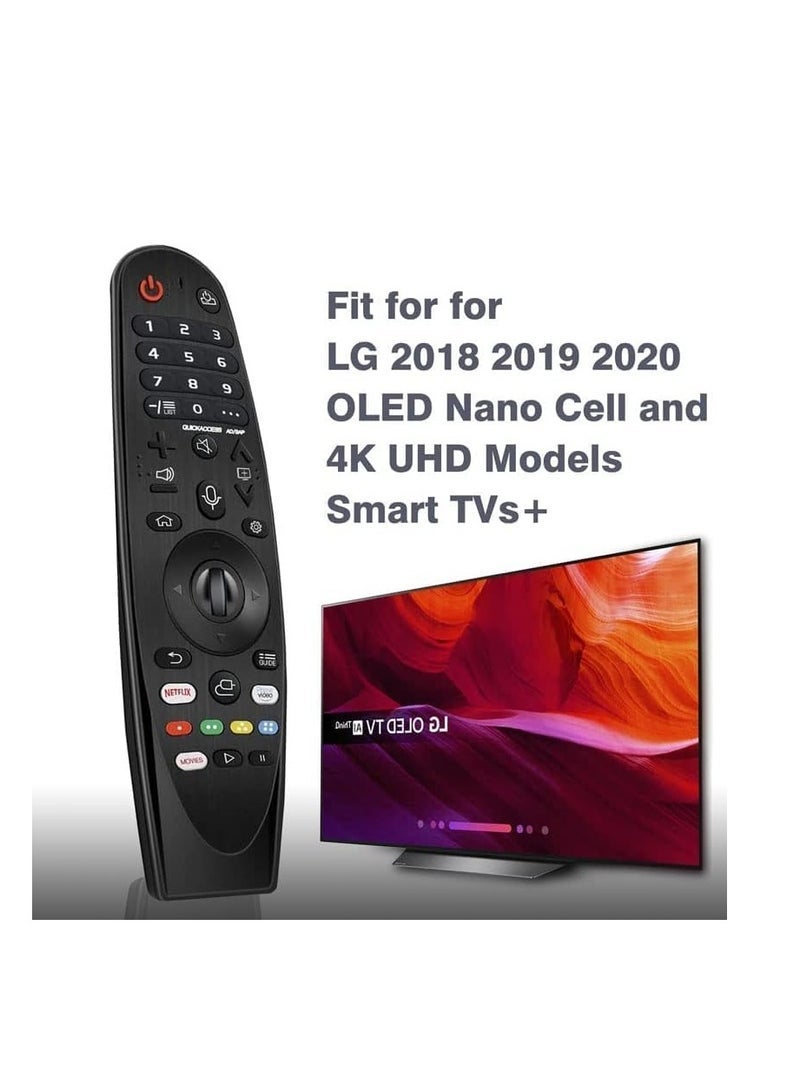 PopZa New MR-20GA Magic Wand Voice Remote Control Replacement AKB75855501 for LG 2018 2019 2020 OLED Nano Cell and 4K UHD Models Smart TVs, with Netflix and Prime Video Hot Keys. - Image 5