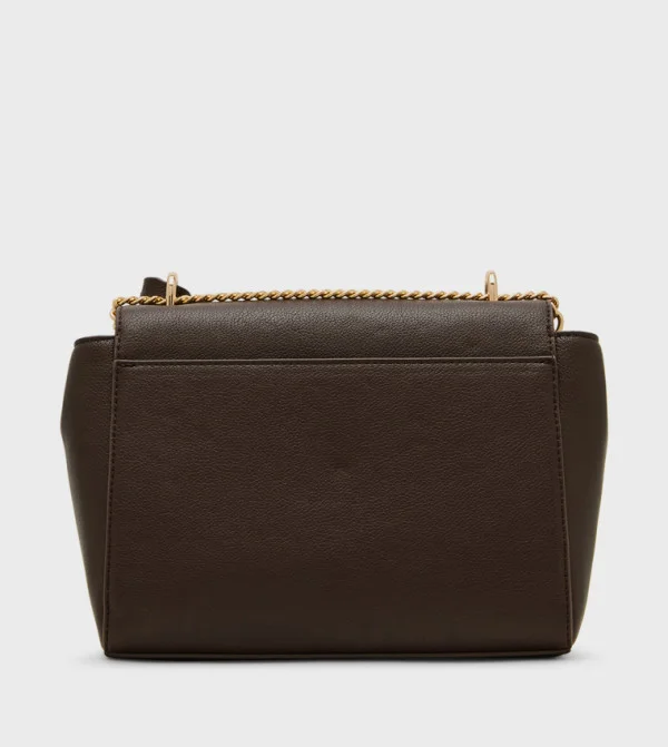 ANNE KLEIN Anne Klein Textured Twist-lock Shoulder Bag
