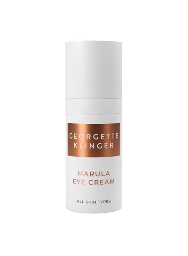 Georgette Klinger Marula Eye Cream AntiAging CaffeineInfused Gentle Formula Reduces Redness Puffiness and Dark Circles while Hydrating and Brightening Skin 12 oz - Image 1
