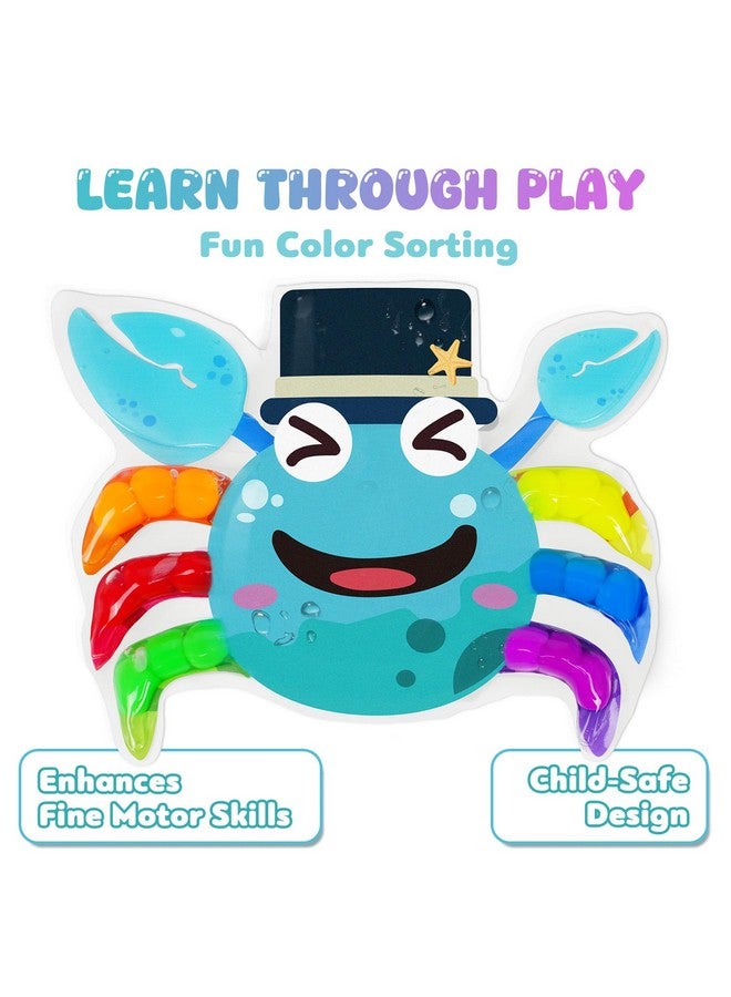 CHHQLZS Color Sorting Toys for Toddlers, Montessori Sensory Toys Preschool Learning Activities Fine Motor Skills Fidget Quiet Educational Gift for Kids Age 3+ - Image 3