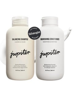 JUPITER Jupiter Physician-Formulated Anti Dandruff Shampoo & Conditioner For Flaky, Itchy, Oily, Dry Scalp - Vegan, Sulfate Free - Color Safe & Paraben Free - Dry Scalp Shampoo and Conditioner For Women & Men  - Image 1