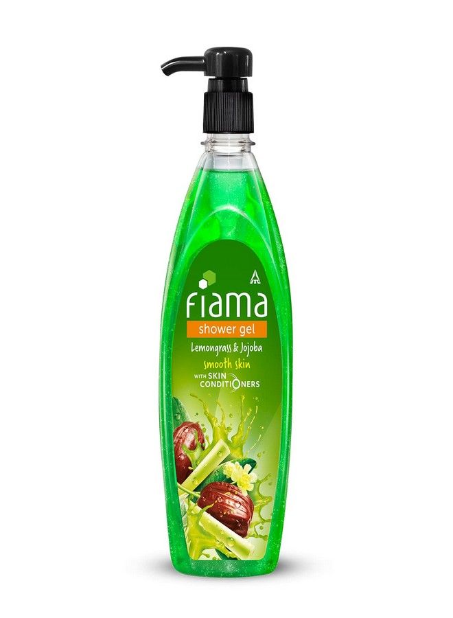Fiama Fiama Shower Gel Lemongrass & Jojoba Body Wash With Skin Conditioners For Smooth Skin, 500ml Pump  - Image 1