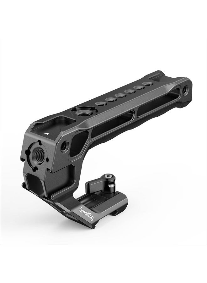 SMALLRIG SmallRig Lightweight NATO Top Handle, Quick Release NATO Grip for DSLR Camera Cage, Universal Top Handle with 5 Cold Shoe Adapters and NATO Clamp (Lite) - 3766 - Image 1