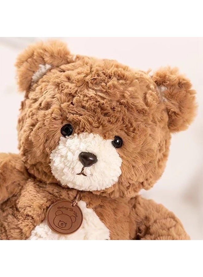 11.81inch Teddy Bear Stuffed Animal, Soft Stuffed Teddy Bear Plush Toy, Gifts for Kids (Brown) - Image 3