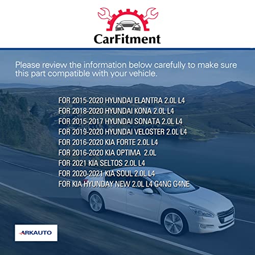 ARKAUTO 4PCS ARKAUTO IGNITION COIL 273002E601 27300-2E601 UF816 UF-816 FOR HYUNDA ELANTRA KONA KONA SONATA VELOSTER KIA FORTE OPTIMA SELTOS SOUL 2.0L L4 G4NG G4NE - Image 5