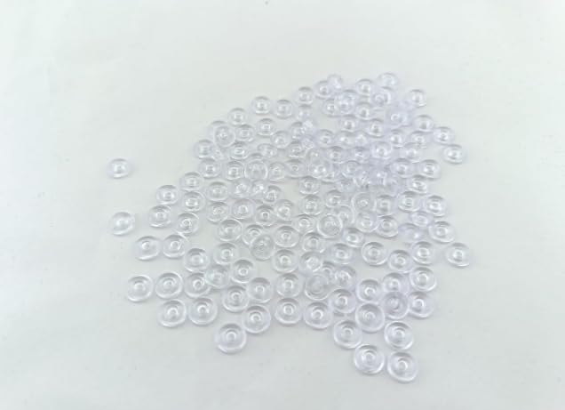 PADMAVATHI ENTERPRISES Soft Silicone Rubber ButtonEarring Back Stopper for Gold Diamond Platinum Silver Earring - Image 2