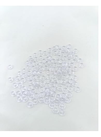 PADMAVATHI ENTERPRISES Soft Silicone Rubber ButtonEarring Back Stopper for Gold Diamond Platinum Silver Earring - Image 3