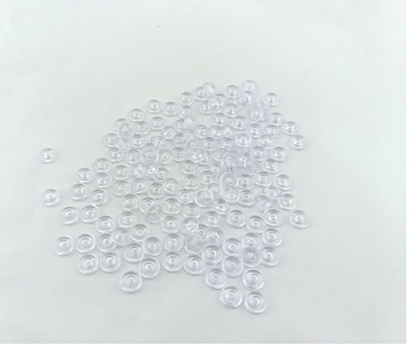 PADMAVATHI ENTERPRISES Soft Silicone Rubber ButtonEarring Back Stopper for Gold Diamond Platinum Silver Earring - Image 4