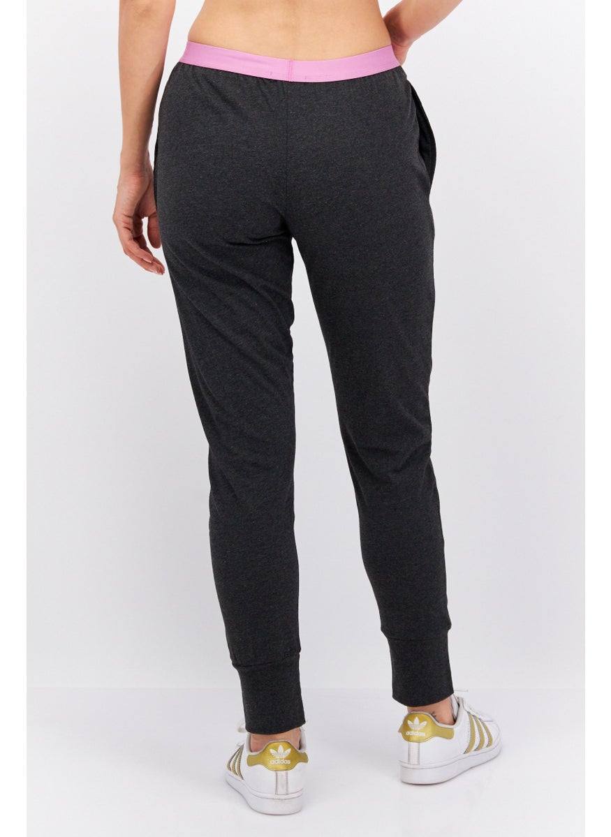 French Connection Women Regular Fit Solid Pant, Grey  - Image 3