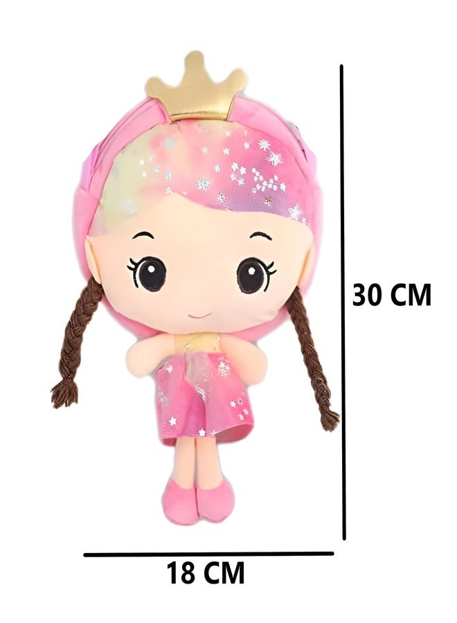 CHAMBYAL Doll Sling Bag for Little Girls Age 2 to 5 Years cartoon character bag Pack of 1 (30 x 18 x 5 CM) - Image 2
