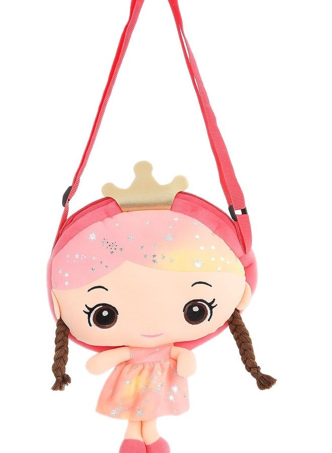 CHAMBYAL Doll Sling Bag for Little Girls Age 2 to 5 Years cartoon character bag Pack of 1 (30 x 18 x 5 CM) - Image 5
