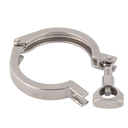 Metaland 1.5" Tri Clamp Clover, Stainless Steel Single Pin Heavy Duty Sanitary Tri Clamp Clover for Ferrule OD 50.5mm (Pack of 2) - Image 4