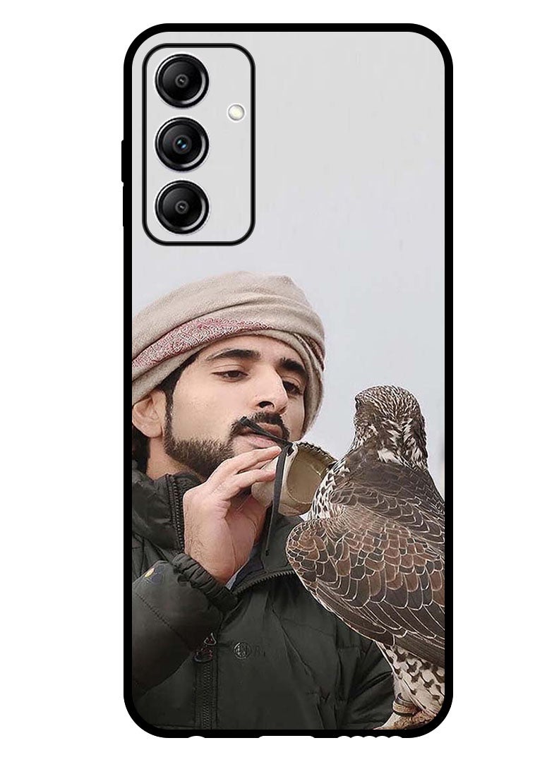Theodor Protective Case Anti Scratch Shock Proof Bumper Cover For Samsung Galaxy A15 5G Sheikh Hamdan Loving His Eagle - Image 1