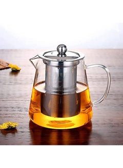 With Infuser Clear Glass Teapot,Tea Pot With Tea Strainers,Borosilicate Glass Teapot With Infusers For Loose Teaheat Resistant Loose Leaf Teapot,Stovetop Dishwasher Safe (750Ml/25Oz) - pzsku/ZBC693E754D21AA0B8BD7Z/45/_/1687253738/21127a36-ca9f-4c74-a783-2ee37d2efea7