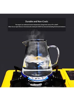 With Infuser Clear Glass Teapot,Tea Pot With Tea Strainers,Borosilicate Glass Teapot With Infusers For Loose Teaheat Resistant Loose Leaf Teapot,Stovetop Dishwasher Safe (750Ml/25Oz) - pzsku/ZBC693E754D21AA0B8BD7Z/45/_/1687253739/ccb4a354-02d6-404b-88a2-5936db6087f8