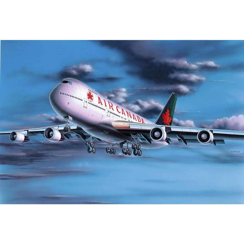 Revell مجموعة بلاستيكية ريفيل 04210 1:390 بوينغ 747 - Image 1