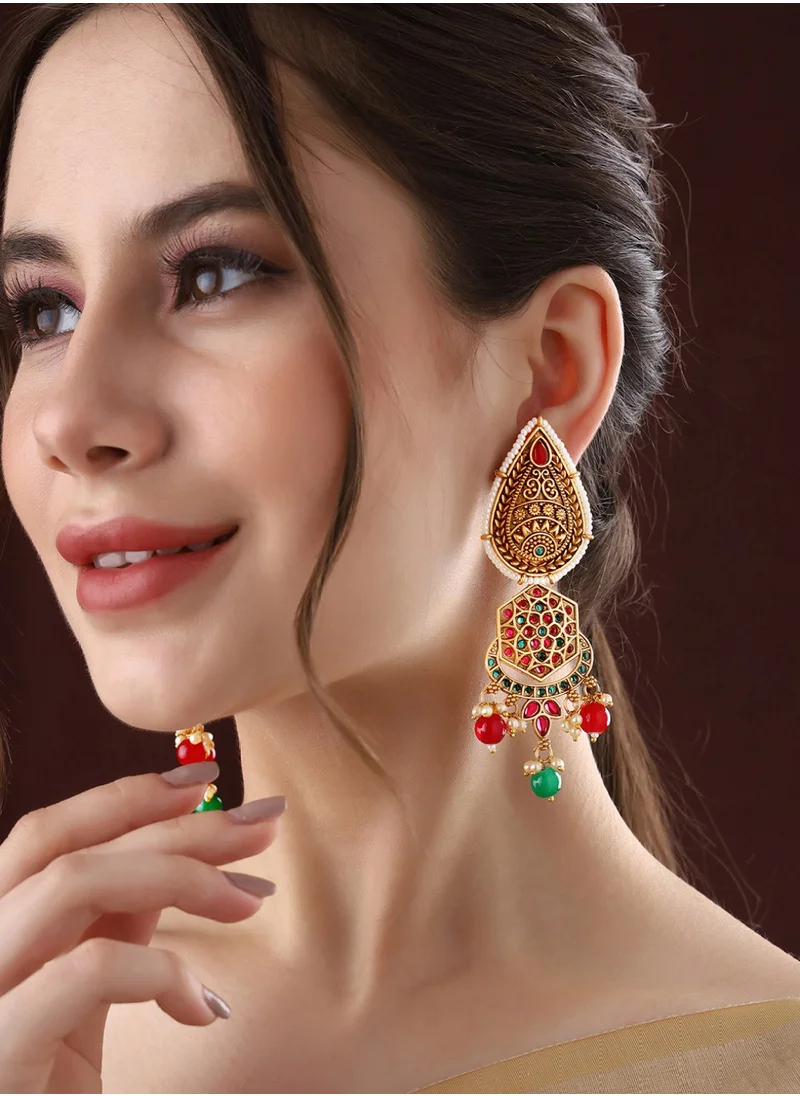 Priyaasi Contemporary Ear Cuff Earrings