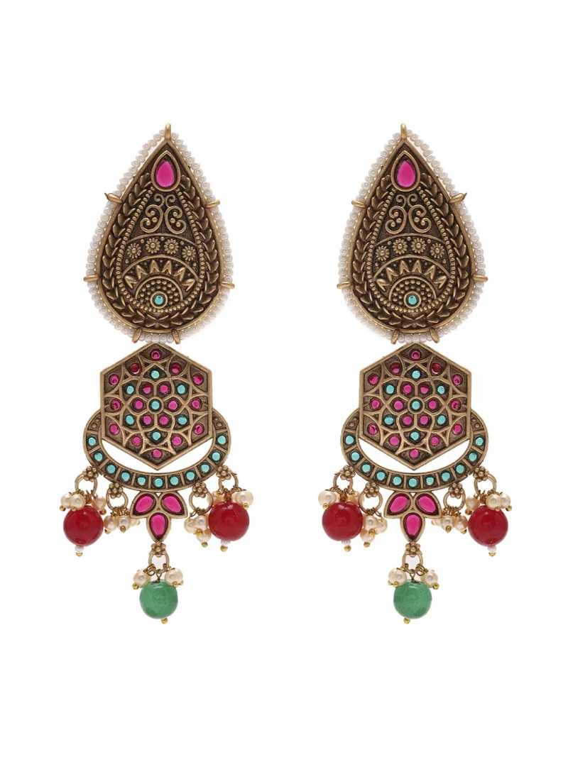 Priyaasi Contemporary Ear Cuff Earrings