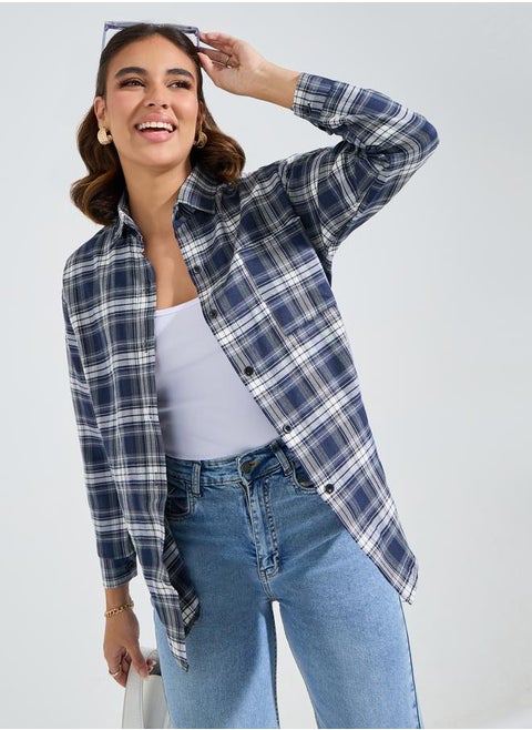 Check Pattern Regular Fit Shirt