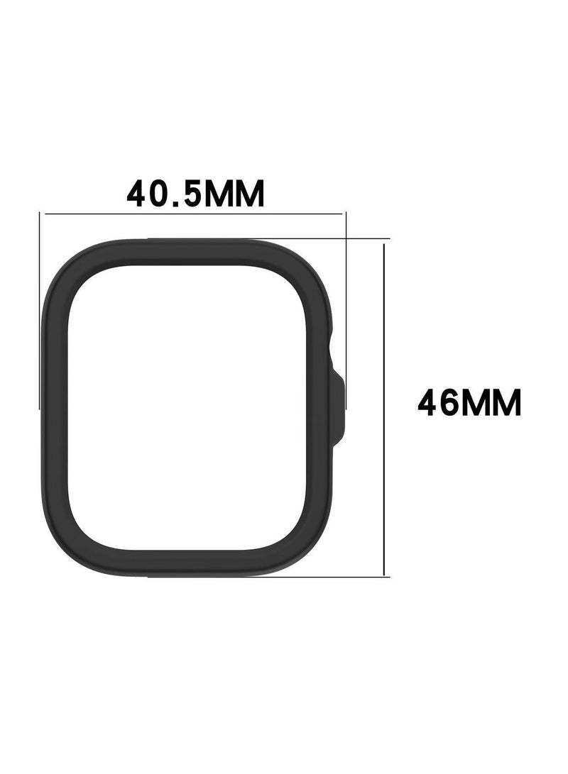DKNG For Huawei Watch Fit4 Pro TPU Screen Protector, Drop & Scratch Resistant Full Case (Black)  - Image 2