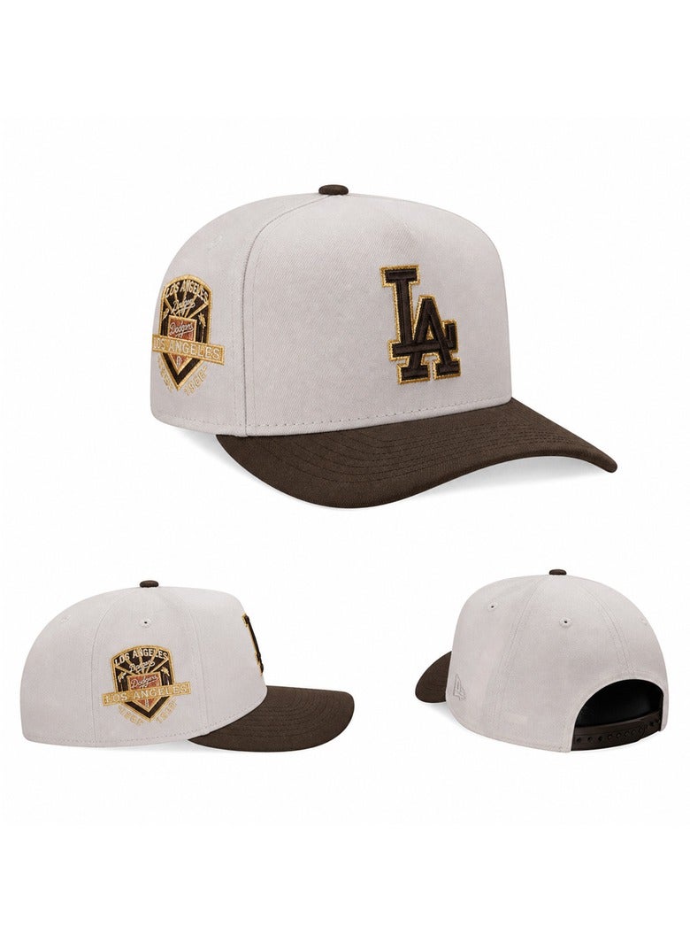 Los Angeles Dodgers Baseball Cap Adjustable Snapback Hat Trendy Streetwear Style for Men and Women