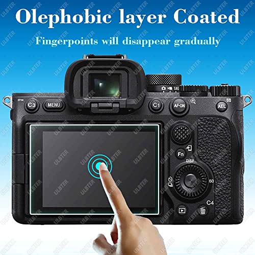 ULBTER Screen Protector for Sony Alpha ZV-E10 II ZVE10 II/ZV-E1 ZVE1 A7 IV Alpha 7 IV A7IV 7IV Camera, 0.3mm 9H Hardness Tempered Glass Cover Anti-Scrach Anti-Fingerprint [3 pieces] - Image 4
