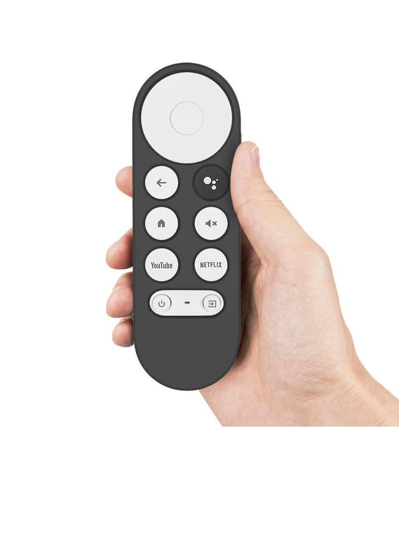 AROAQ غطاء جهاز التحكم عن بعد، غطاء حماية ناعم وأملس لجهاز التحكم عن بعد Chromecast، جراب سيليكون ناعم غير قابل للانزلاق لجهاز التحكم عن بعد Chromecast مع حواف واقية، (قطعة واحدة، وردي)  - Image 3