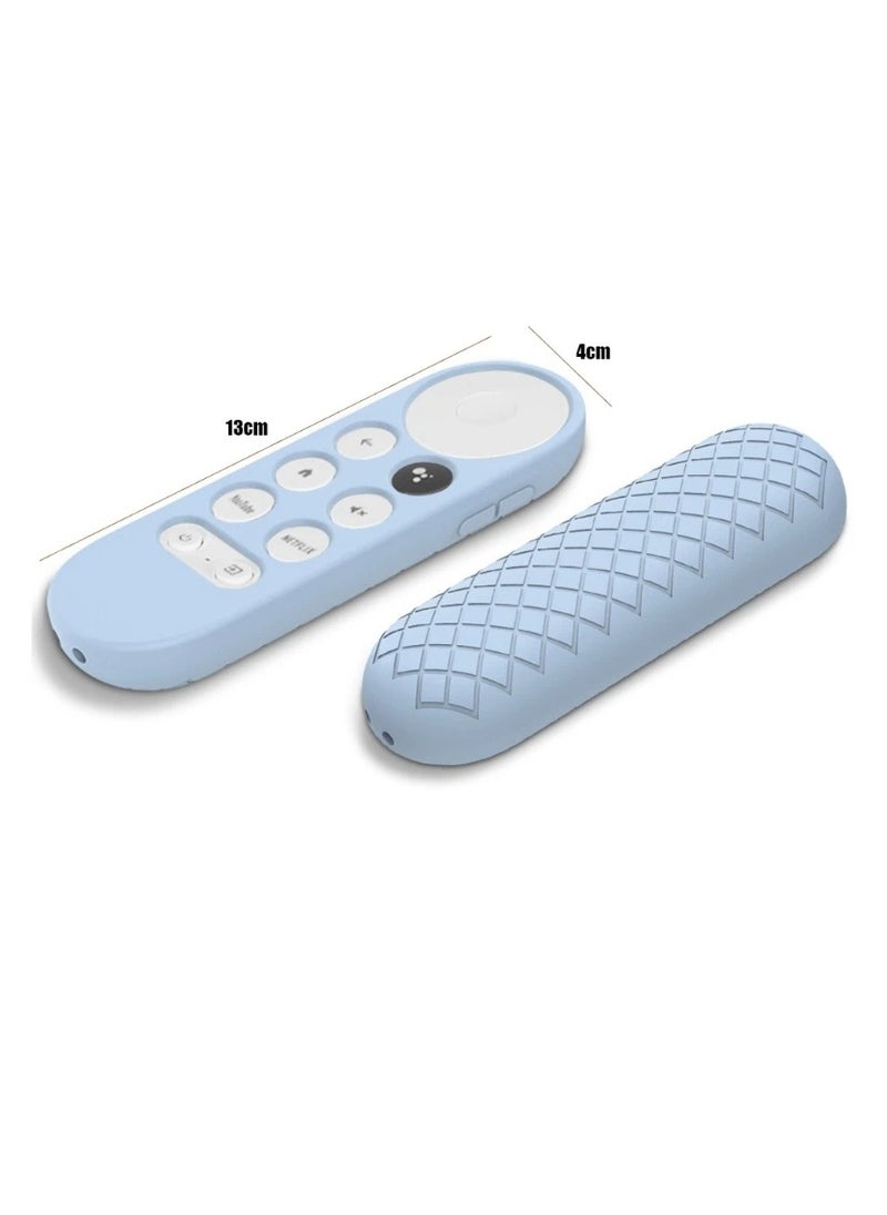AROAQ غطاء جهاز التحكم عن بعد، غطاء حماية ناعم وأملس لجهاز التحكم عن بعد Chromecast، جراب سيليكون ناعم غير قابل للانزلاق لجهاز التحكم عن بعد Chromecast مع حواف واقية، (قطعة واحدة، وردي)  - Image 2