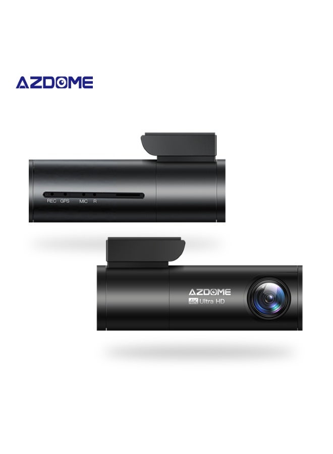 أزدوم داش كام ازدوم M300S أمامية بدقة 4K وخلفية بدقة 1080P – مزودة بواي فاي وGPS وتحكم صوتي، مع رؤية ليلية - Image 2