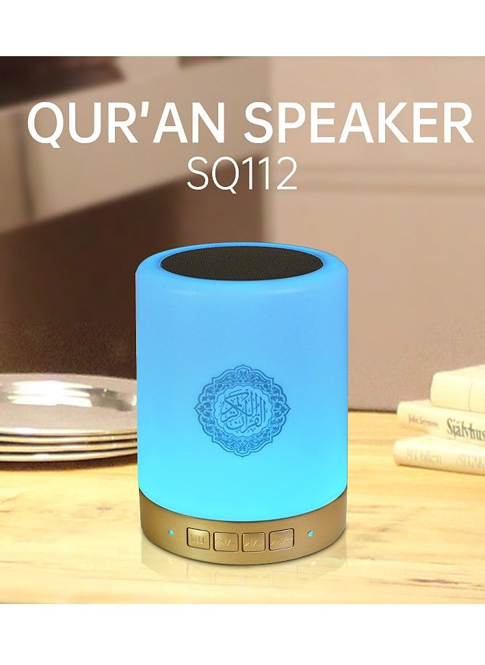Equantu - Quran Portable Bluetooth LED Lamp Speaker - Image 1