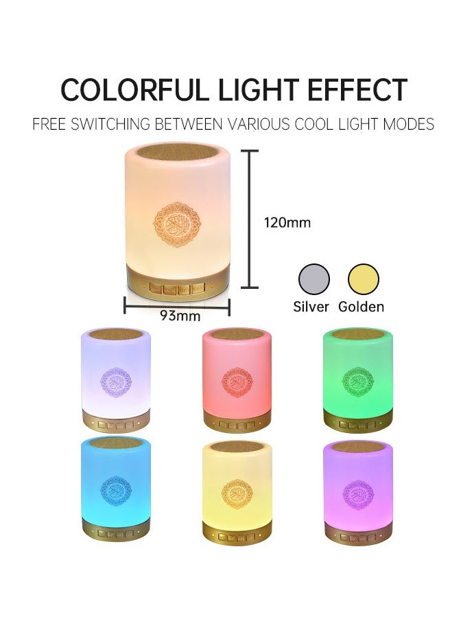 Equantu - Quran Portable Bluetooth LED Lamp Speaker - Image 1