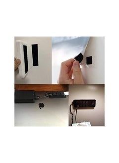 PROMASS promass 1x4 inch Hook and Loop Strips with Adhesive - 15 Sets, Strong Back Adhesive Fasten Mounting Tape for Home or Office Use - Instead of Holes and Screws, Black  - Image 4