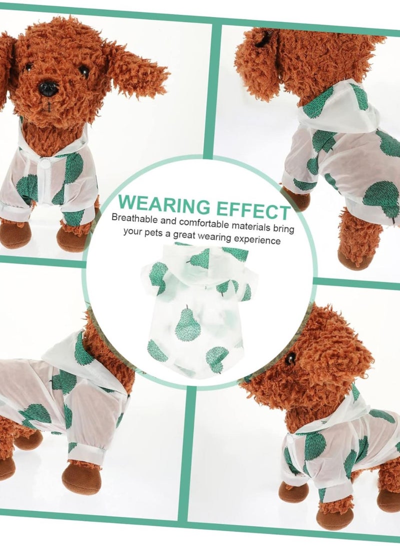 GGOOT Pet Sun Protection Clothing Coverage Hoodie Warm Dog Clothes Ups Covers Small Coat Sun for Dogs Item Summer Only Outdoor Dog Costume Doggy Puppy Sunscreen Breed Large Polyester  - Image 3