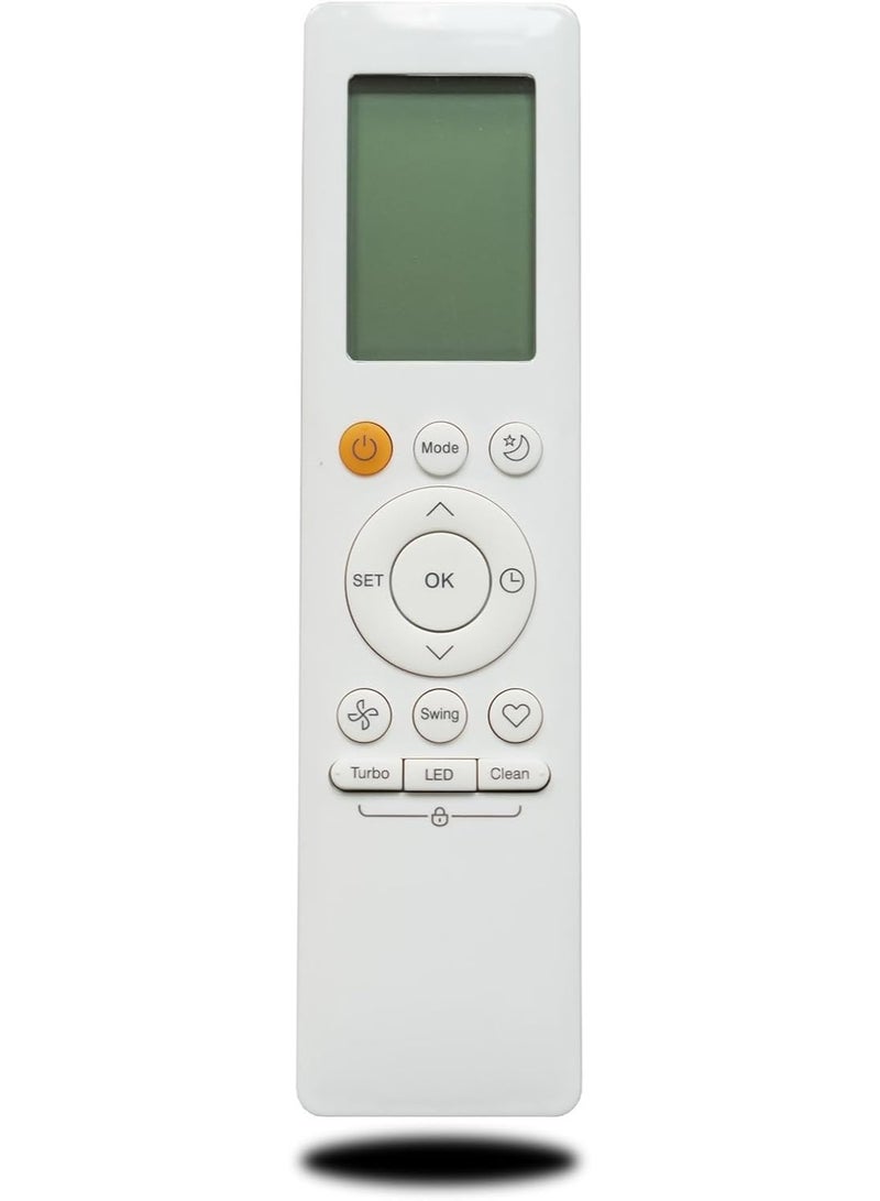 erorex Air Conditioner Remote Control Replacement with LCD Display - Image 1