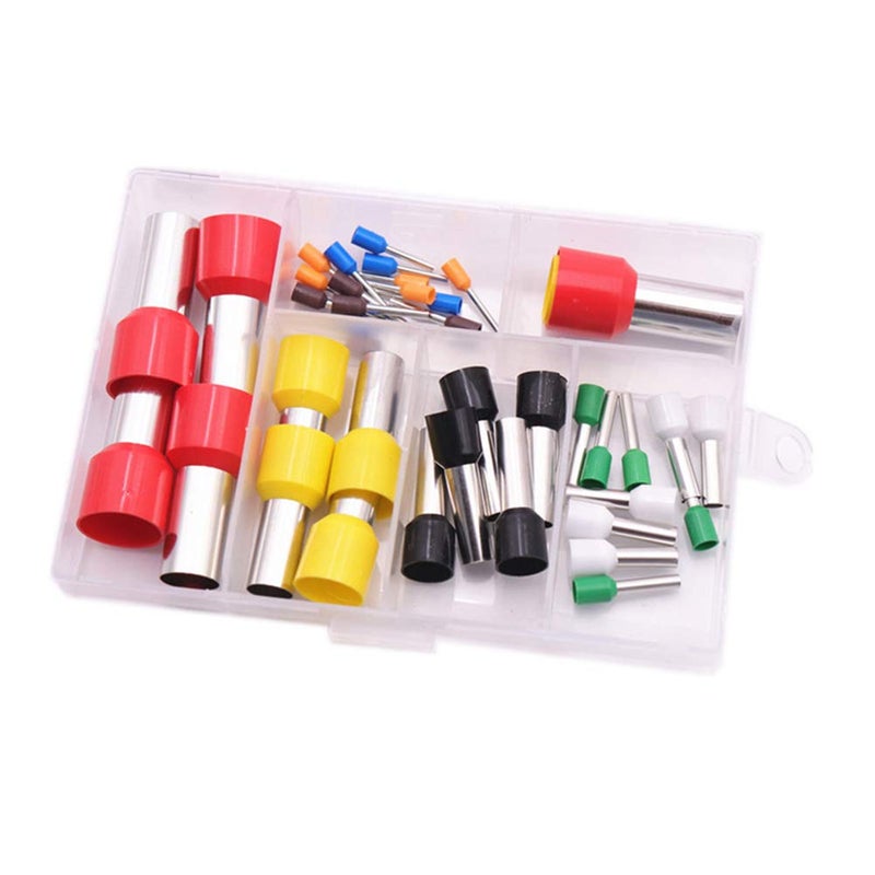 ROORUZ Polymer Clay Cutters 40Pcs Stainless Steel+Plastic Indentation Round Circle Shape Cutters Mold Ceramics Dotting Baking Ring Mold Cutter Punch Tools for Clay Pottery Craft Handmade with Storage Case(B) - Image 2