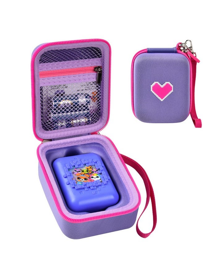 جي دبليز كايس حافظة لعبة بيتزي التفاعلية للحيوانات الأليفة الرقمية وحافظة، حامل حمل قوي للحيوانات الأليفة الإلكترونية الافتراضية التي تتفاعل مع اللمس، حاوية واقية للبطاريات AA والملحقات الأخرى (العلبة فقط) - Image 1