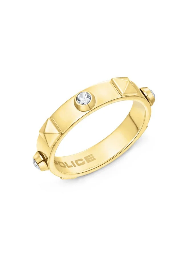 بوليس Fizzy Finger Ring for Women Gold Plating with crystals
