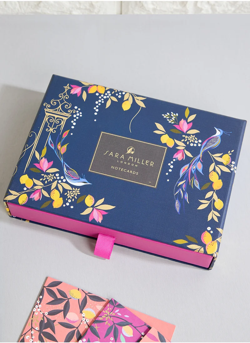 Sara Miller Boxed Notecards - drawer box option