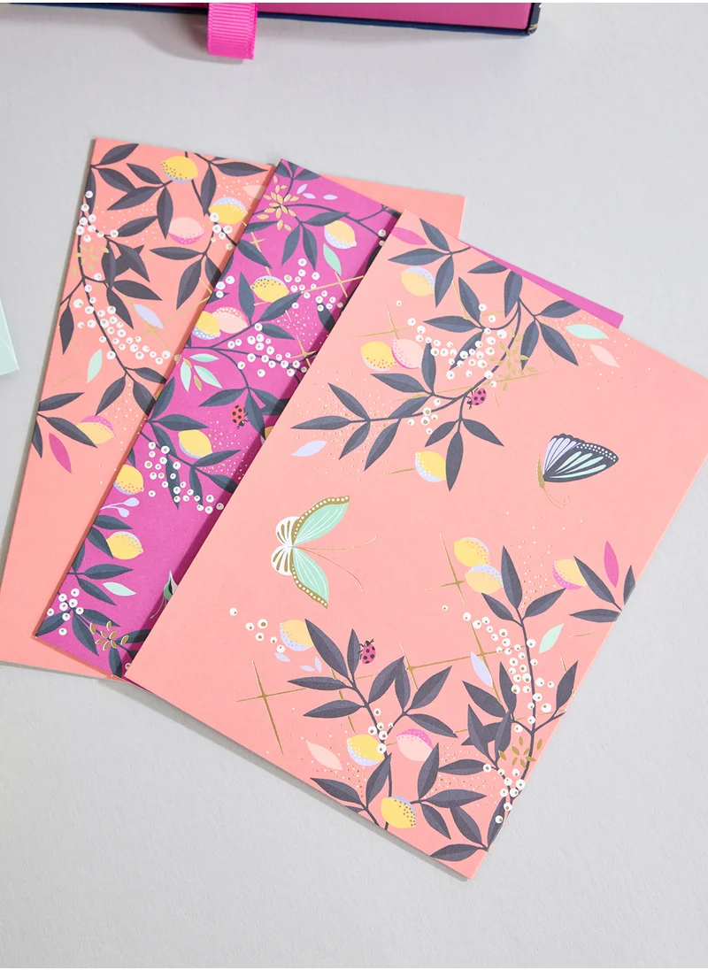 Sara Miller Boxed Notecards - drawer box option