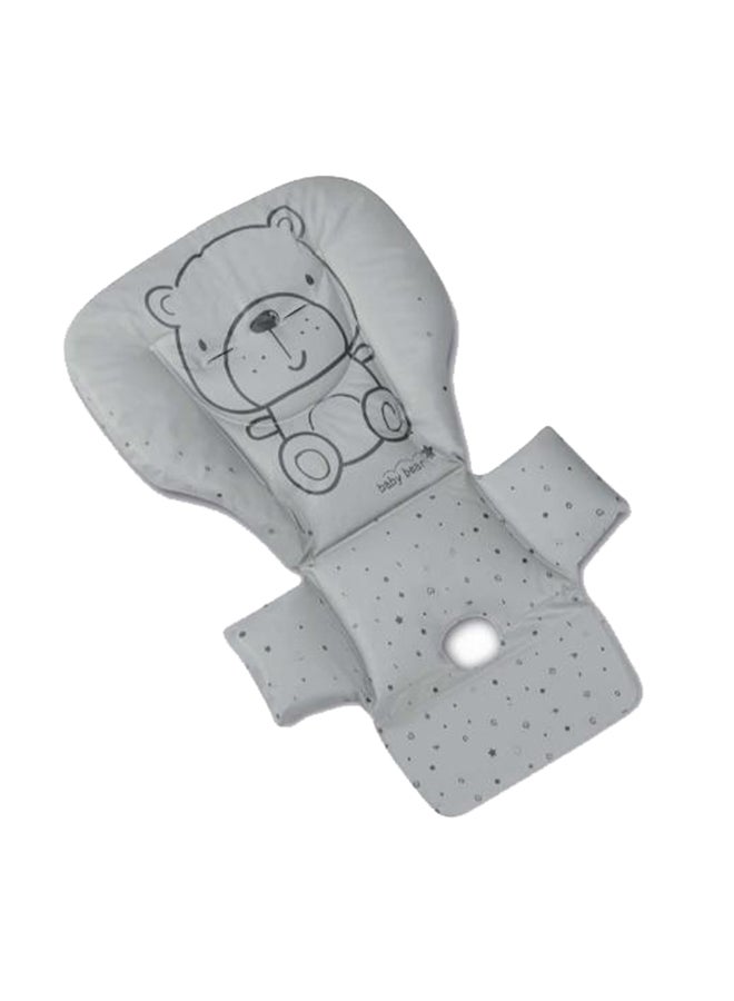 Cam Baby High Chair Mini Plus, Gray Bear, Removable Tray, 0 To 36 Months - Image 2