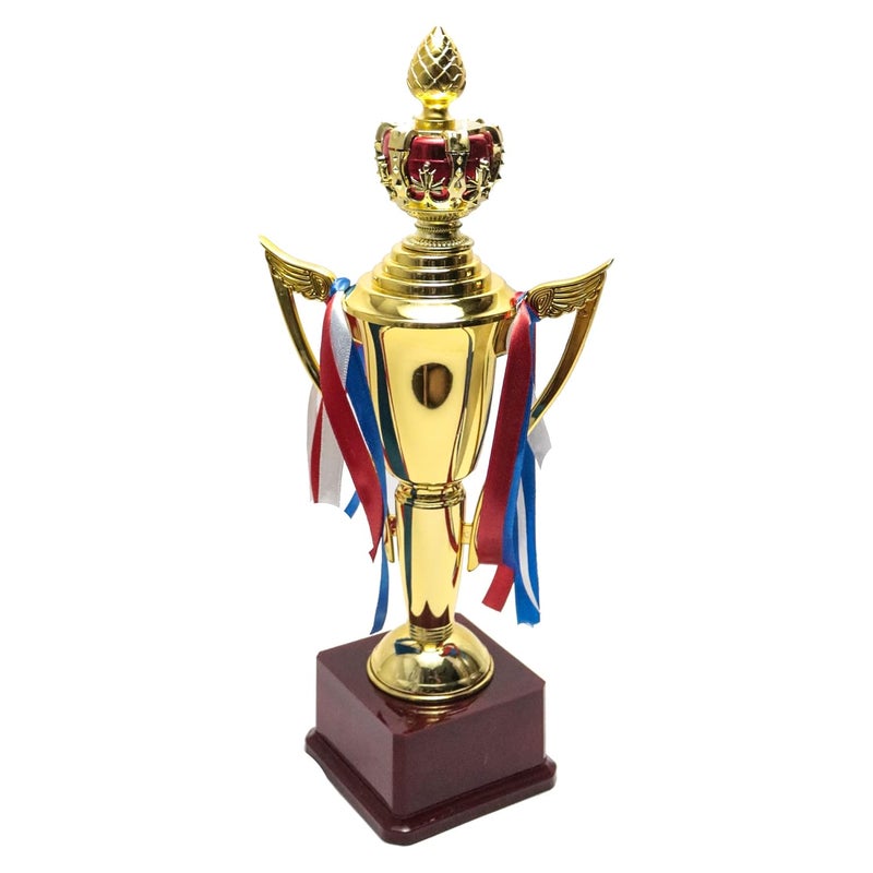 ArtRight Helios Trophy for Best Sportsman - Goldwinner Prize Trophy for Best Sportsperson ; Shiny Metallic Award for Sportspersons - Image 1