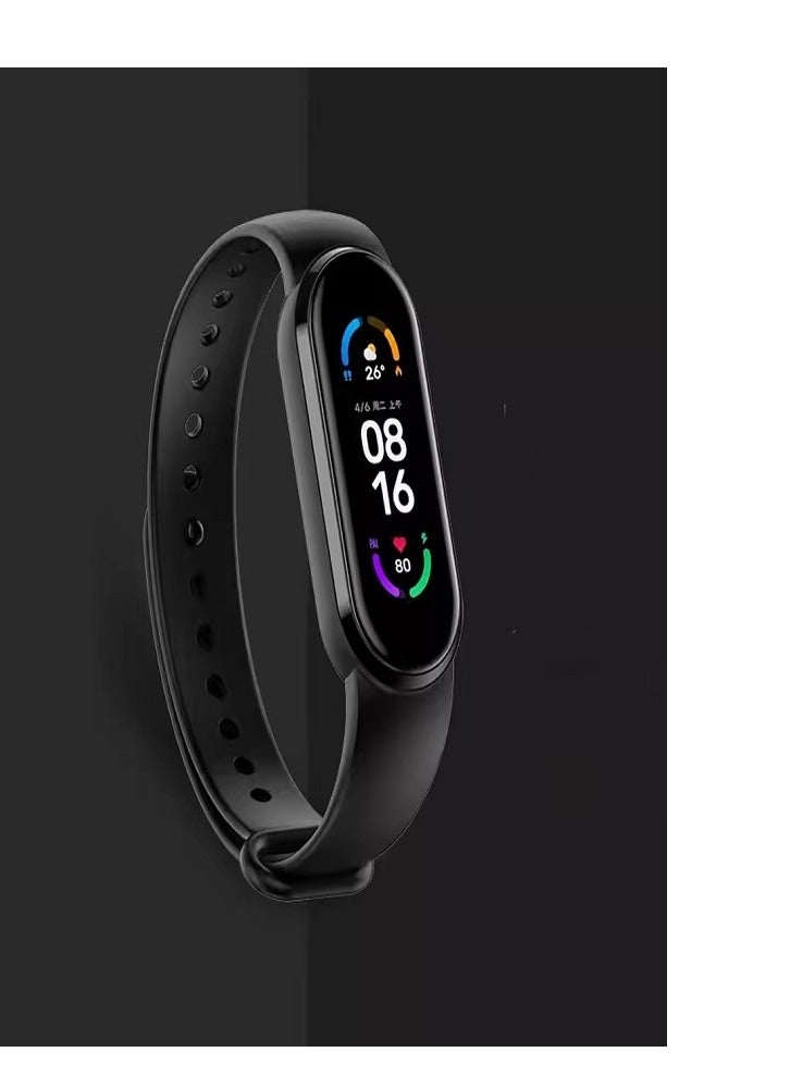 Elanova M6 Smart Fitness Tracker Band Black - Image 3
