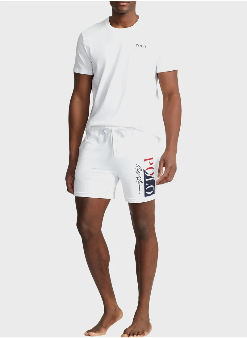 POLO RALPH LAUREN Logo Crew Neck T-Shirt