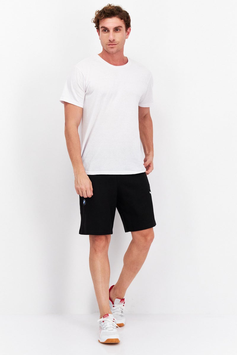 PUMA Puma x BMW Motorsport Men Sportswear Fit Brand Logo Outdoor Shorts, Black  - Image 3